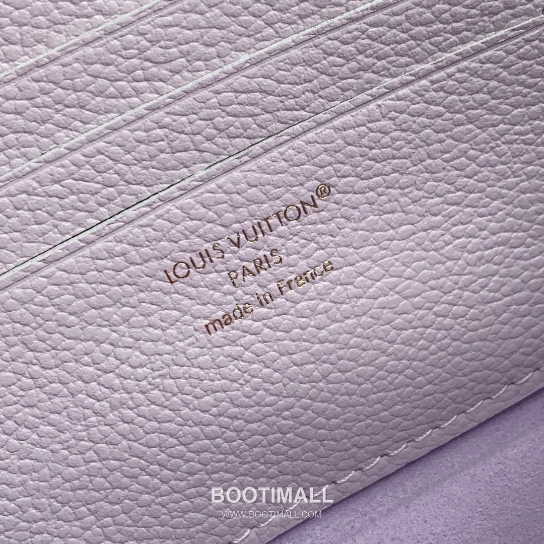 Louis Vuitton Wallet On Chain Ivy Monogram Empreinte Leather Light Purple 루이비통 월릿 온 체인 아이비 M25714 모노그램 앙프렝뜨 레더 라이트 퍼플 23.5cm 8