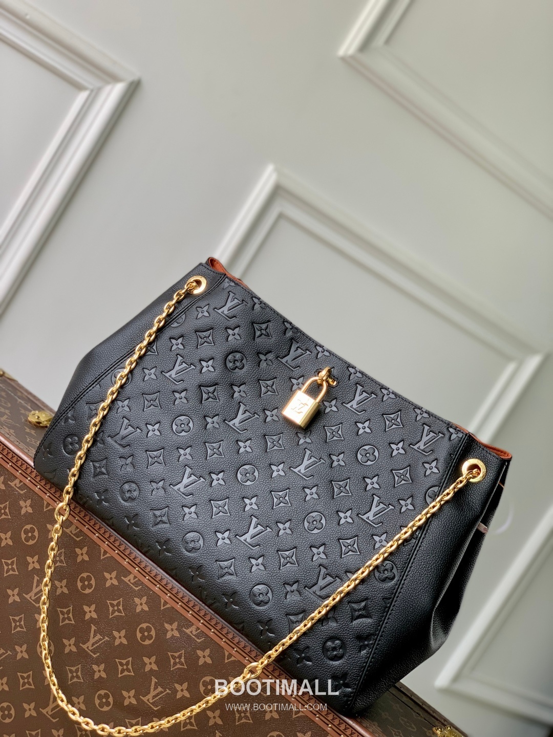 Louis Vuitton Anytime Medium Handbag Monogram Empreinte Leather Black 루이비통 애니타임 미디엄 핸드백 모노그램 앙프렝뜨 레더 블랙 42cm 1