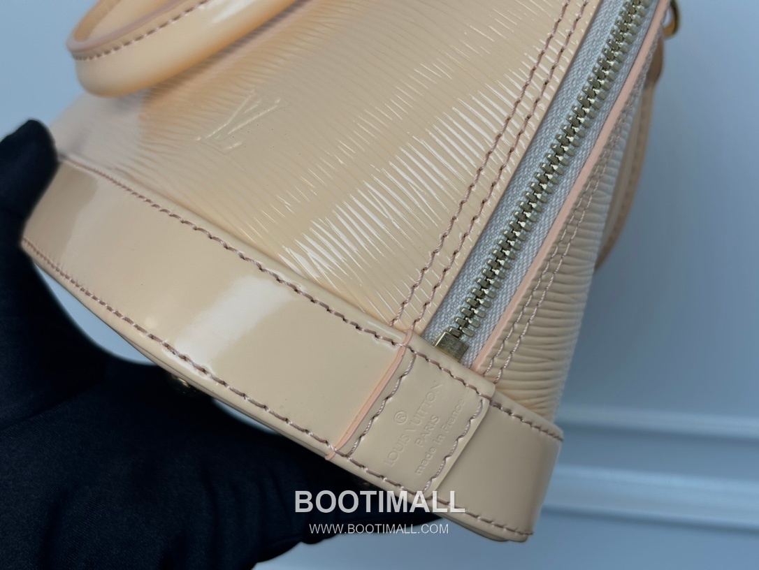 Louis Vuitton Alma BB Epi Leather Apricot Top Handle Bag 루이비통 알마 BB M40301 에피 레더 살구 핸드백 24cm 7