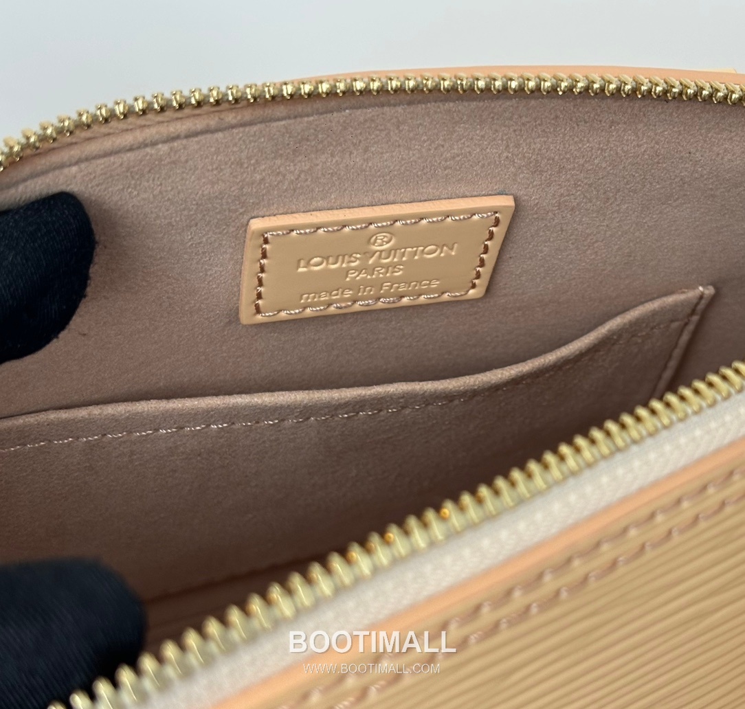 Louis Vuitton Alma BB Epi Leather Apricot Top Handle Bag 루이비통 알마 BB M40301 에피 레더 살구 핸드백 24cm 9