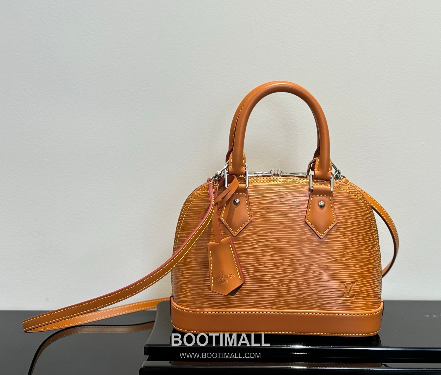 Louis Vuitton Alma BB Epi Leather Brown Top Handle Bag 루이비통 알마 BB M40301 에피 레더 브라운 토트백 25cm 8
