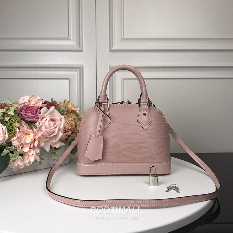 Louis Vuitton Alma BB Epi Leather Brown Top Handle Bag 루이비통 알마 BB M40301 에피 레더 브라운 토트백 25cm 1