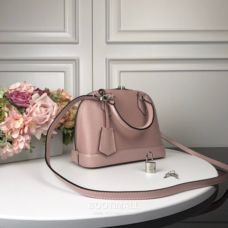 Louis Vuitton Alma BB Epi Leather Brown Top Handle Bag 루이비통 알마 BB M40301 에피 레더 브라운 토트백 25cm 2
