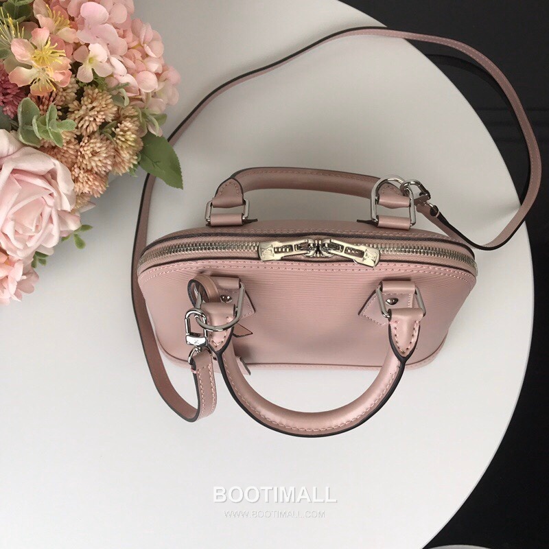 Louis Vuitton Alma BB Epi Leather Brown Top Handle Bag 루이비통 알마 BB M40301 에피 레더 브라운 토트백 25cm 4