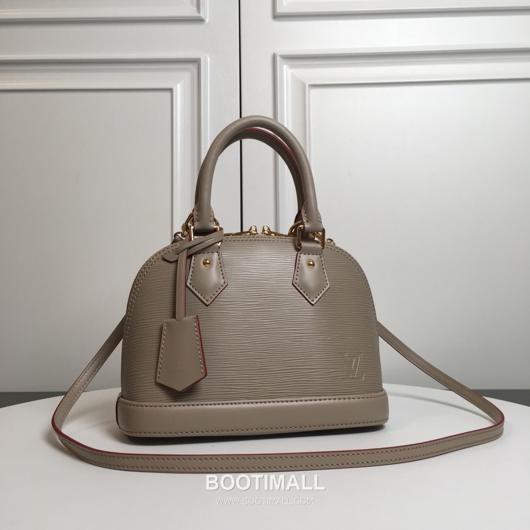 Louis Vuitton Alma BB Epi Grained Leather Elephant Grey Top Handle Bag 루이비통 알마 BB M40301 에피 그레인드 레더 엘리펀트 그레이 탑핸들백 25cm 1
