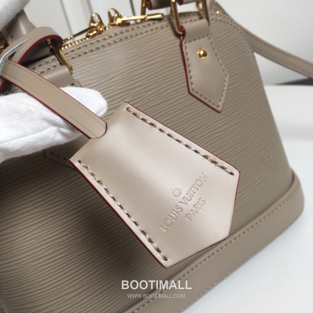 Louis Vuitton Alma BB Epi Grained Leather Elephant Grey Top Handle Bag 루이비통 알마 BB M40301 에피 그레인드 레더 엘리펀트 그레이 탑핸들백 25cm 5