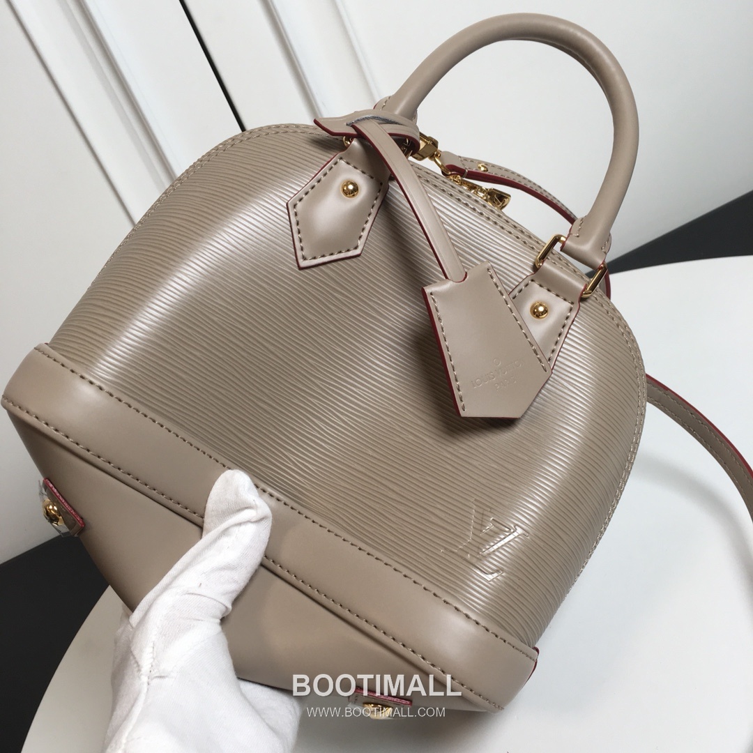Louis Vuitton Alma BB Epi Grained Leather Elephant Grey Top Handle Bag 루이비통 알마 BB M40301 에피 그레인드 레더 엘리펀트 그레이 탑핸들백 25cm 8