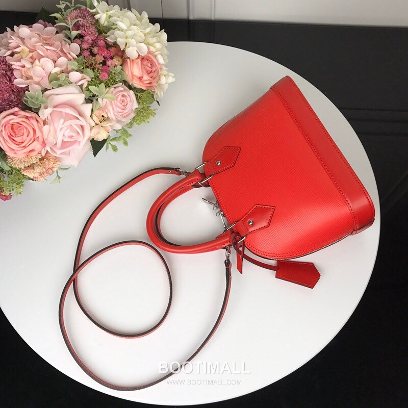 Louis Vuitton Alma BB Epi Leather Brown Top Handle Bag 루이비통 알마 BB M40301 에피 레더 브라운 토트백 25cm 3