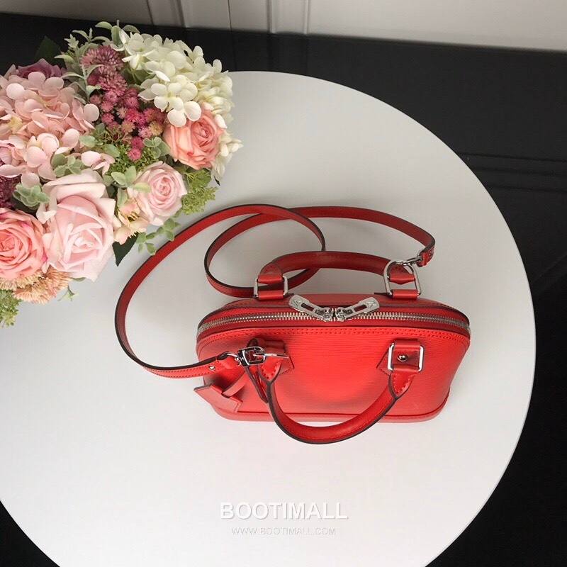 Louis Vuitton Alma BB Epi Leather Brown Top Handle Bag 루이비통 알마 BB M40301 에피 레더 브라운 토트백 25cm 4