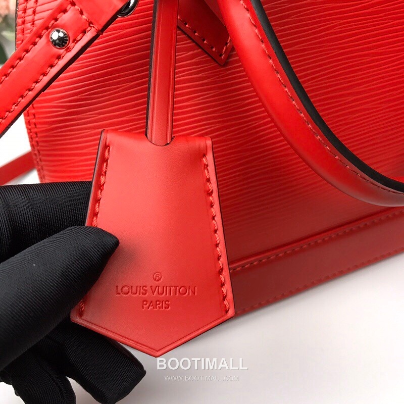 Louis Vuitton Alma BB Epi Leather Brown Top Handle Bag 루이비통 알마 BB M40301 에피 레더 브라운 토트백 25cm 6