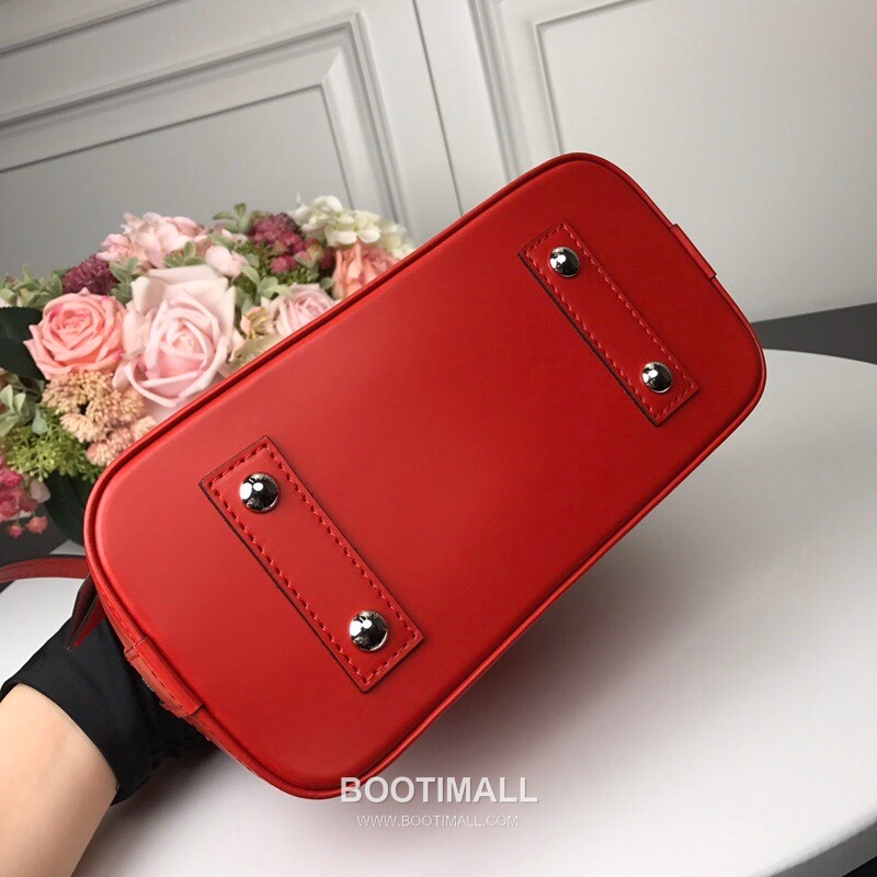 Louis Vuitton Alma BB Epi Leather Brown Top Handle Bag 루이비통 알마 BB M40301 에피 레더 브라운 토트백 25cm 7