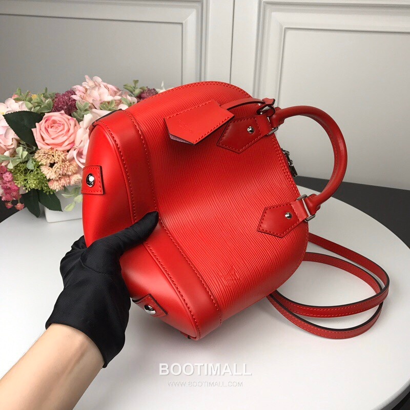 Louis Vuitton Alma BB Epi Leather Brown Top Handle Bag 루이비통 알마 BB M40301 에피 레더 브라운 토트백 25cm 8