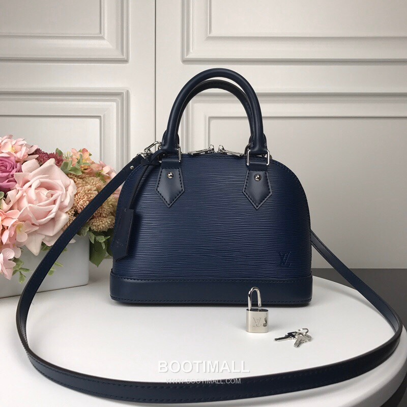 Louis Vuitton Alma BB Epi Leather Indigo Top Handle Bag 루이비통 알마 BB M40301 에피 레더 인디고 토트백 25cm 1