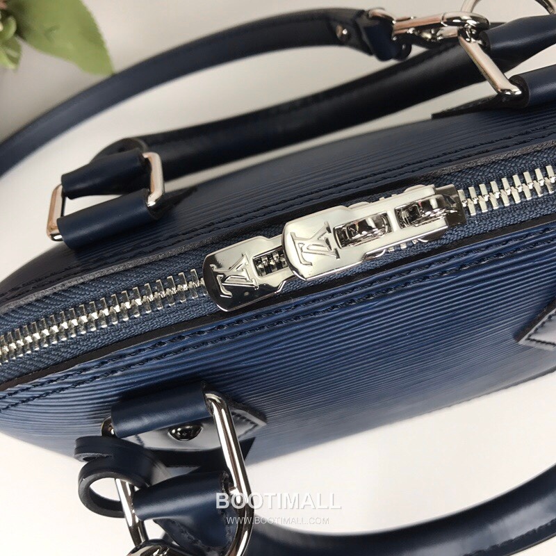 Louis Vuitton Alma BB Epi Leather Indigo Top Handle Bag 루이비통 알마 BB M40301 에피 레더 인디고 토트백 25cm 5