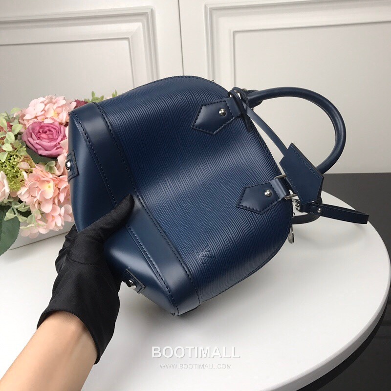 Louis Vuitton Alma BB Epi Leather Indigo Top Handle Bag 루이비통 알마 BB M40301 에피 레더 인디고 토트백 25cm 8