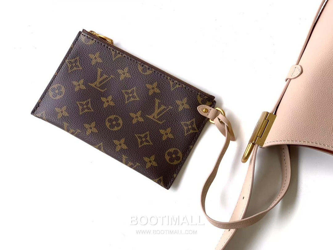 Louis Vuitton Low Key Hobo Small Smooth Calfskin Beige Hobo Bag 루이비통 로우 키 호보 스몰 M25352 스무스 카프스킨 베이지 호보백 28cm 6
