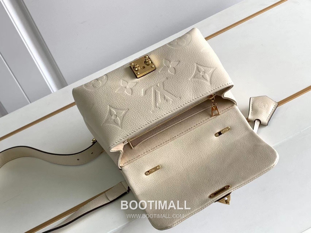 Louis Vuitton Madeleine BB Monogram Empreinte Leather Beige Top Handle Bag 루이비통 마들렌 BB M45978 M46008 모노그램 앙프렝뜨 엠보싱 레더 베이지 탑핸들백 24cm 7