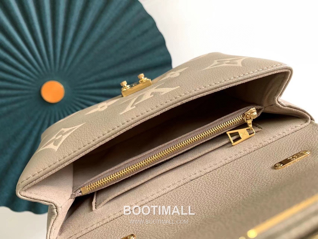 Louis Vuitton Madeleine BB Monogram Empreinte Leather Beige Top Handle Bag 루이비통 마들렌 BB M45978 M46008 모노그램 앙프렝뜨 엠보싱 레더 베이지 탑핸들백 24cm 8