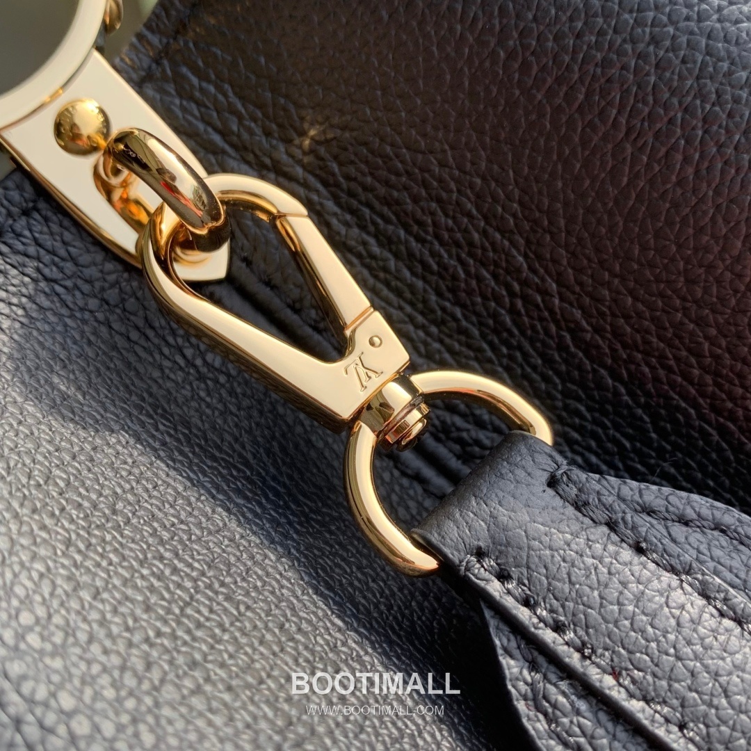 Louis Vuitton Capucines Souple MM Grained Calf Leather Brown Top Handle Bag 루이비통 카퓌신 수플 MM 그레인드 카프 레더 브라운 탑핸들백 33cm 7