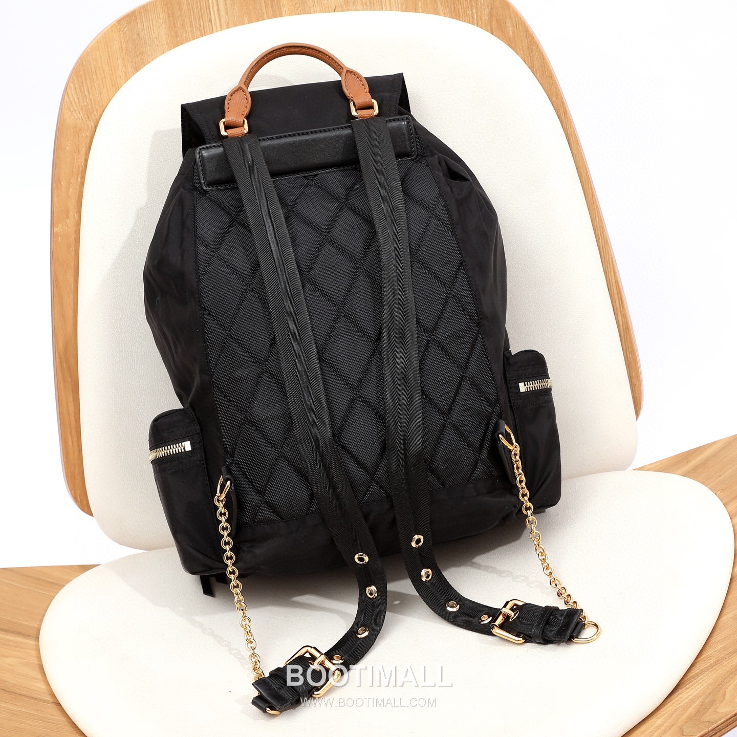 Gucci Chain Strap Rucksack Backpack 구찌 체인 스트랩 러크색 백팩 42cm 3
