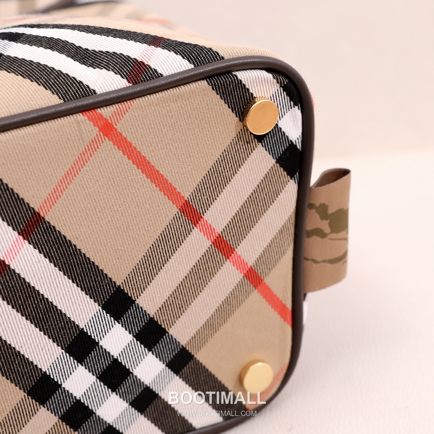 Burberry Diagonal Check Hobo Tote Diagonal Check Fabric Hobo Tote Bag 버버리 다이아고날 체크 호보 토트 다이아고날 체크 패브릭 호보 토트백 41cm 31