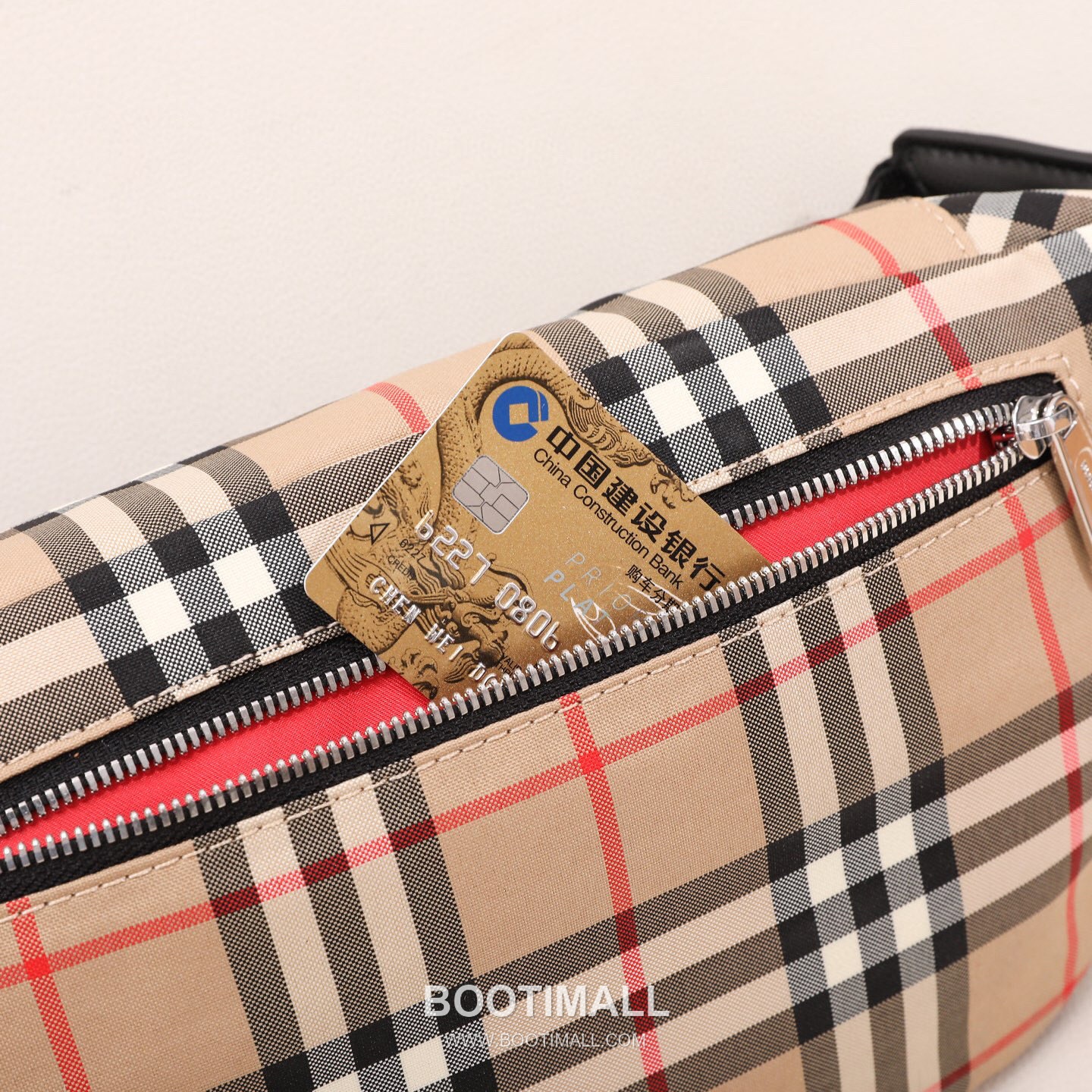 Burberry Vintage Check Jacquard Belt Bag Vintage Check Cotton 버버리 빈티지 체크 자카드 벨트백 빈티지 체크 코튼 31cm 6