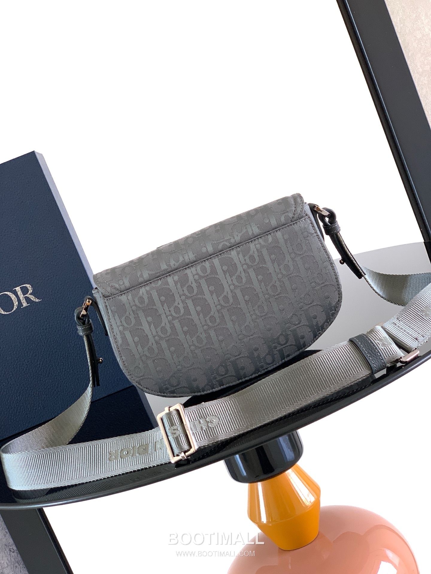 Dior Saddle Oblique Messenger Oblique Fabric Black Messenger Bag 디올 새들 오블리크 메신저 오블리크 패브릭 블랙 메신저백 24cm 3