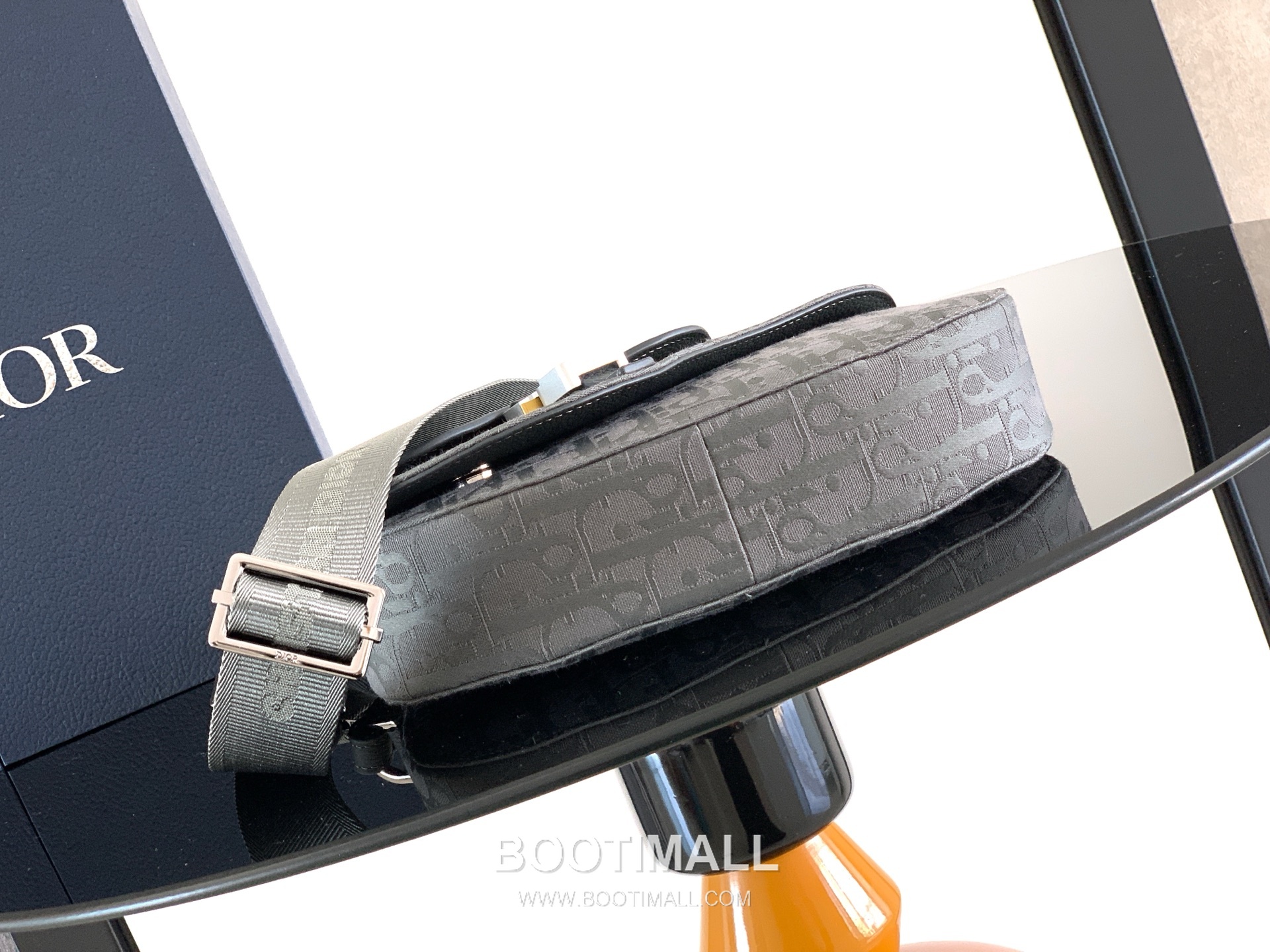 Dior Saddle Oblique Messenger Oblique Fabric Black Messenger Bag 디올 새들 오블리크 메신저 오블리크 패브릭 블랙 메신저백 24cm 4