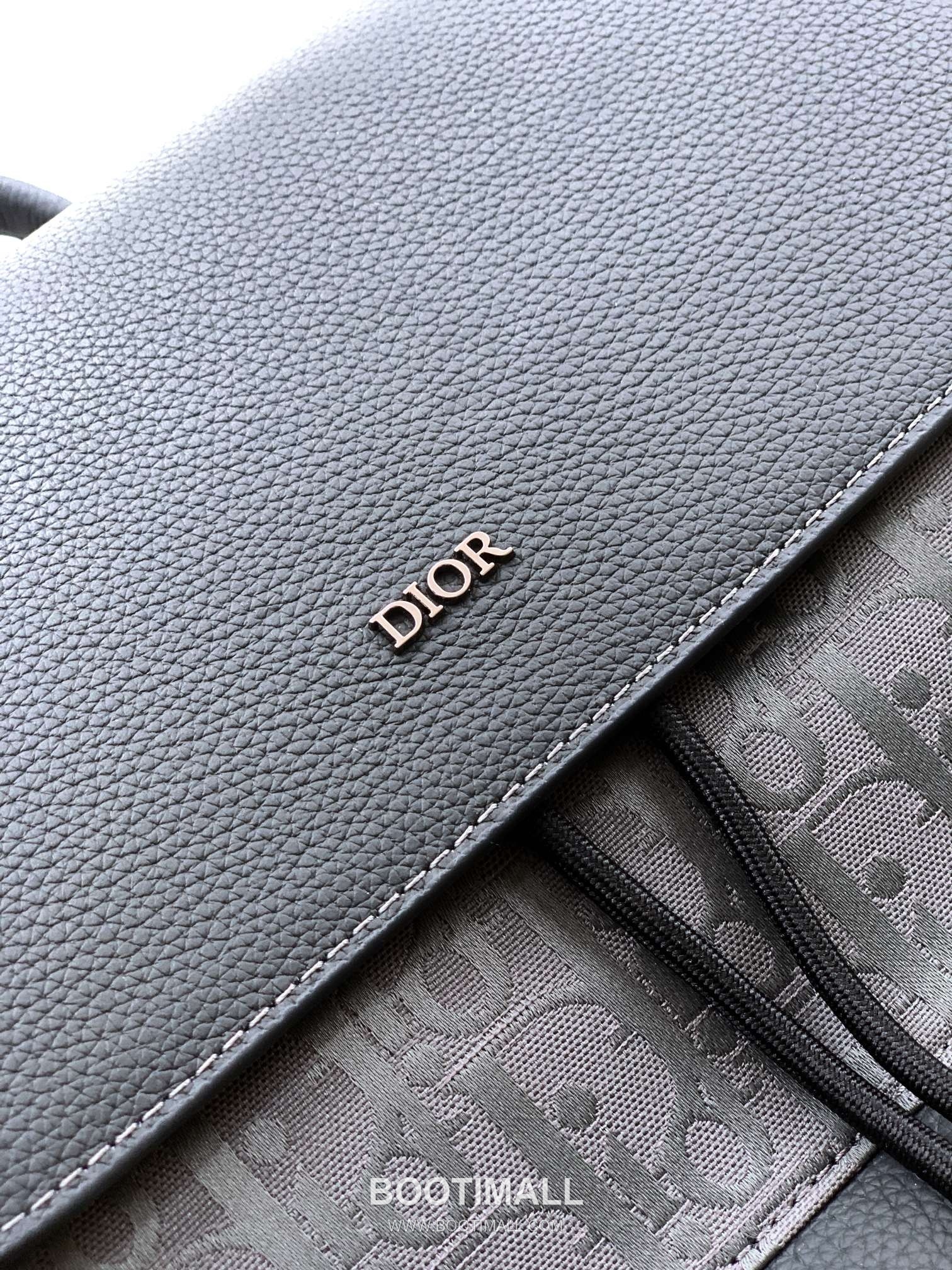 Dior Saddle Oblique Backpack 1ADBA200YKS Technical Fabric Cotton Grained Calfskin Navy 디올 새들 오블리크 백팩 1ADBA200YKS 테크니컬 패브릭 코튼 그레인드 카프스킨 네이비 41cm 8