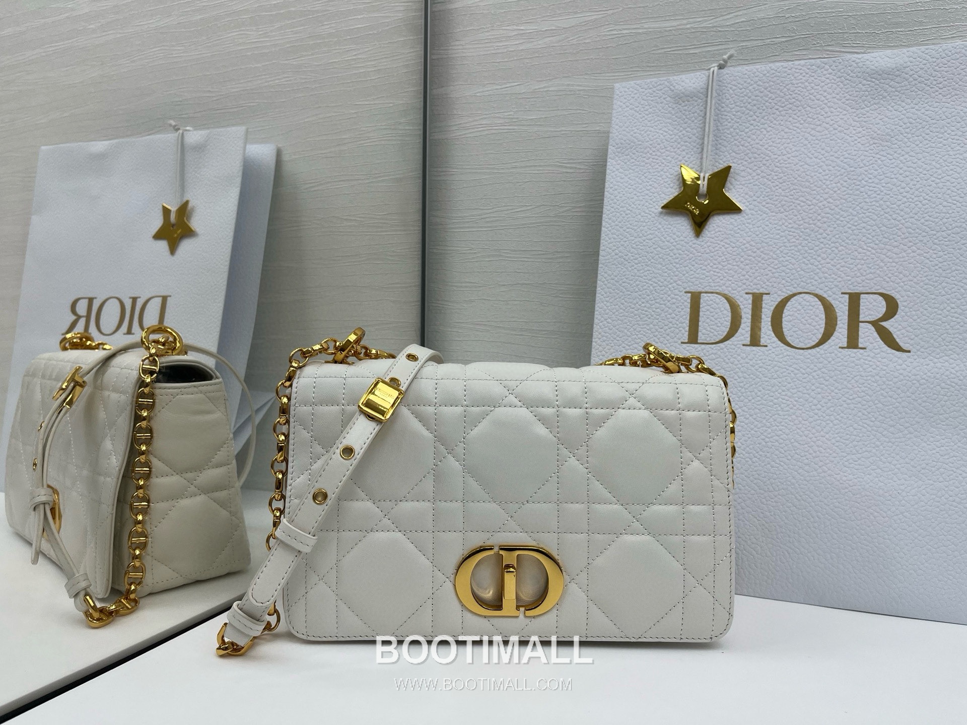 Dior Soft Caro 9253 Large Lambskin White Shoulder Bag 디올 소프트 카로 9253 라지 램스킨 화이트 숄더백 25cm 1