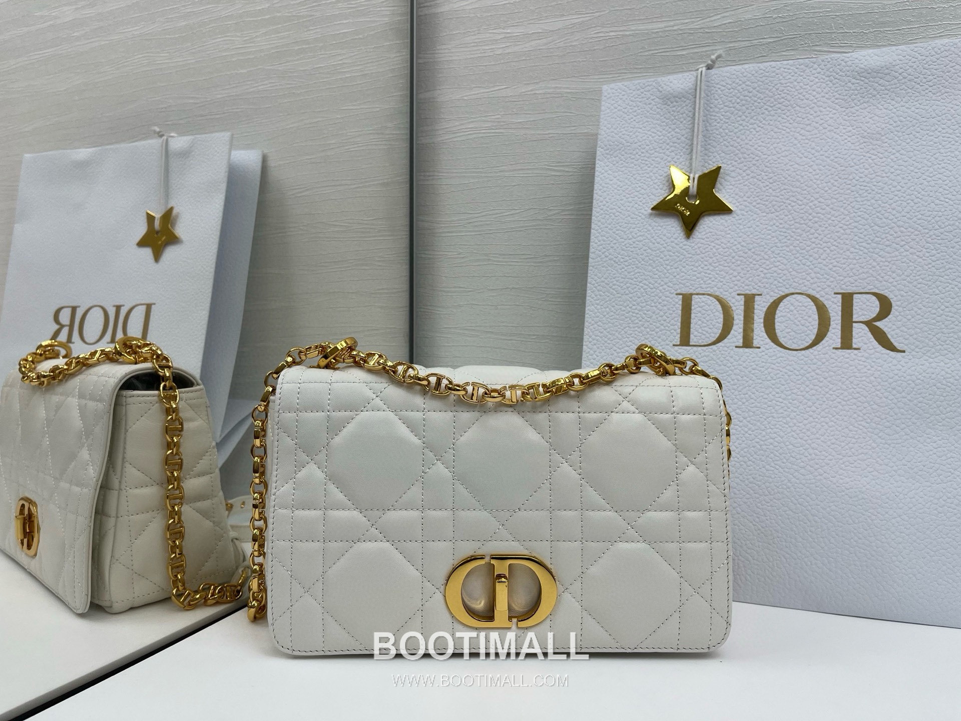 Dior Soft Caro 9253 Large Lambskin White Shoulder Bag 디올 소프트 카로 9253 라지 램스킨 화이트 숄더백 25cm 2