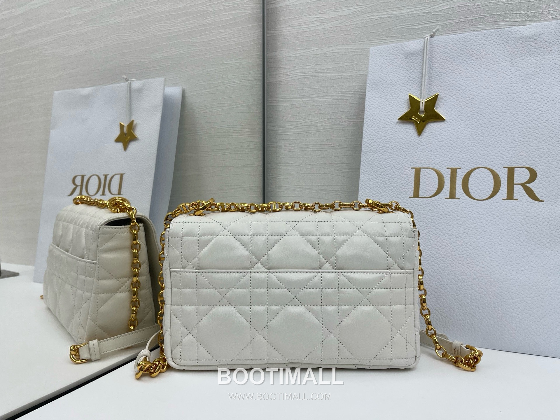 Dior Soft Caro 9253 Large Lambskin White Shoulder Bag 디올 소프트 카로 9253 라지 램스킨 화이트 숄더백 25cm 3
