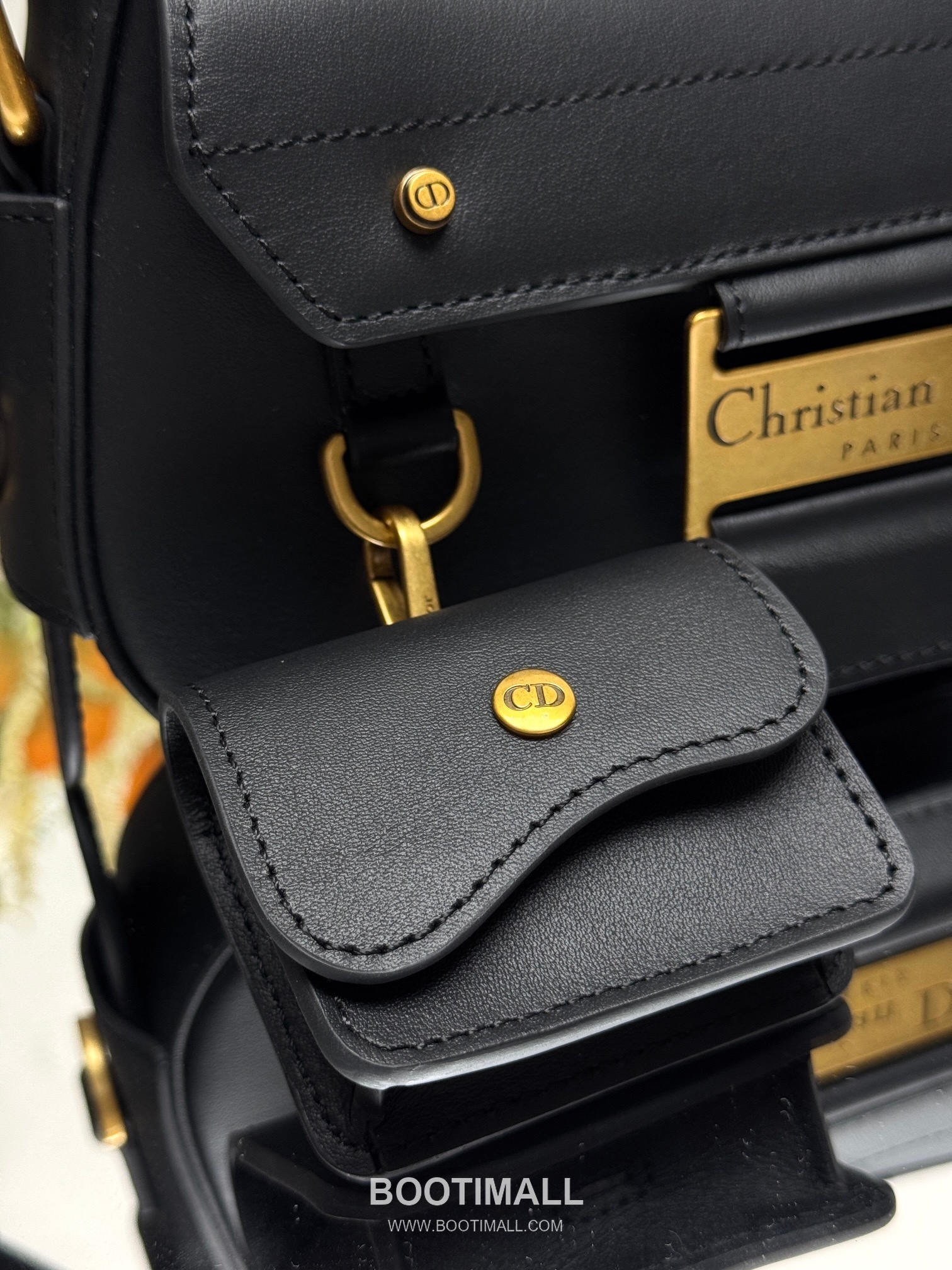 Dior Streetchic Small Smooth Calfskin Black Shoulder Bag 디올 스트리트시크 스몰 3913 스무스 카프스킨 블랙 숄더백 24cm 3