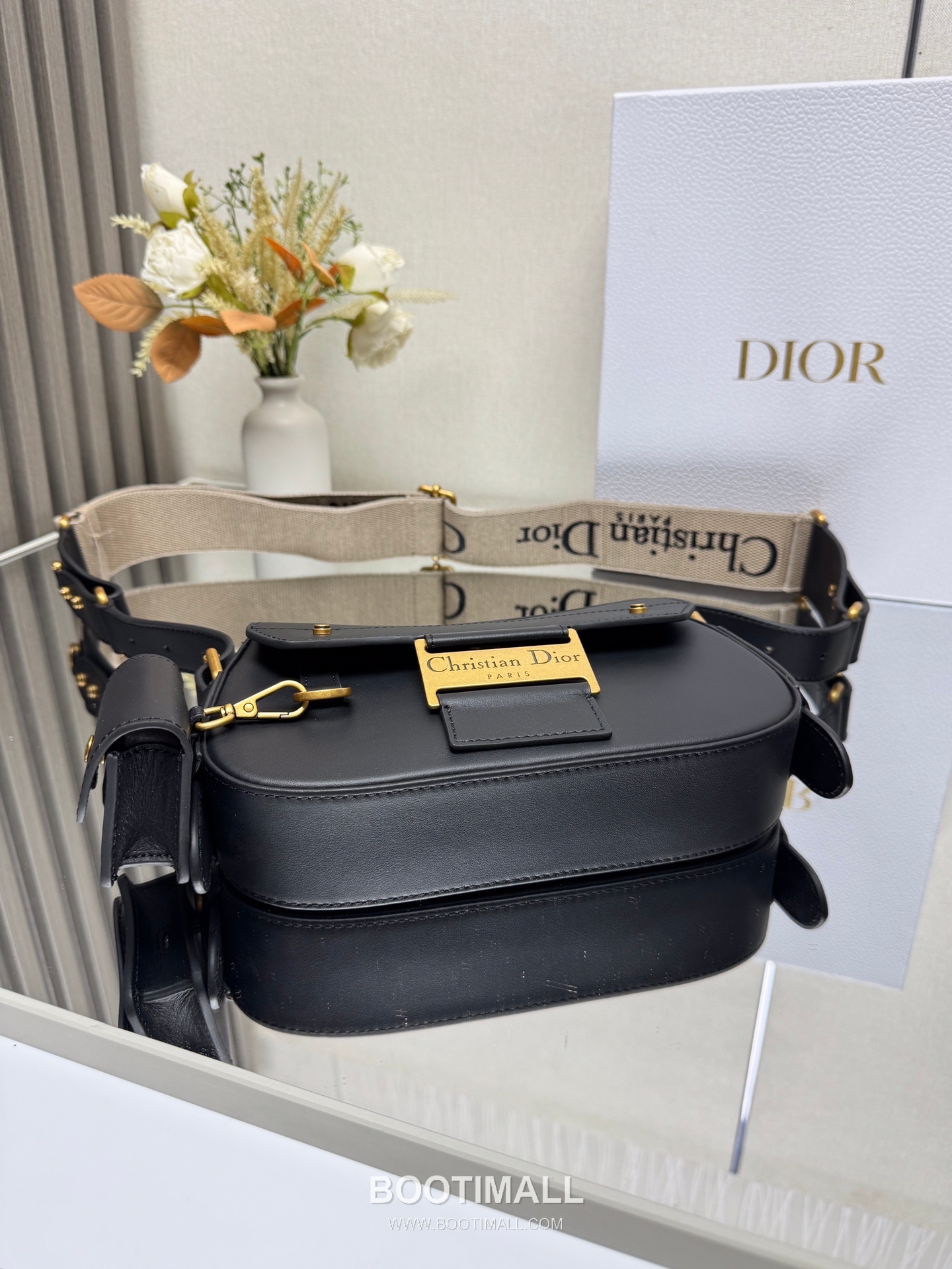 Dior Streetchic Small Smooth Calfskin Black Shoulder Bag 디올 스트리트시크 스몰 3913 스무스 카프스킨 블랙 숄더백 24cm 7