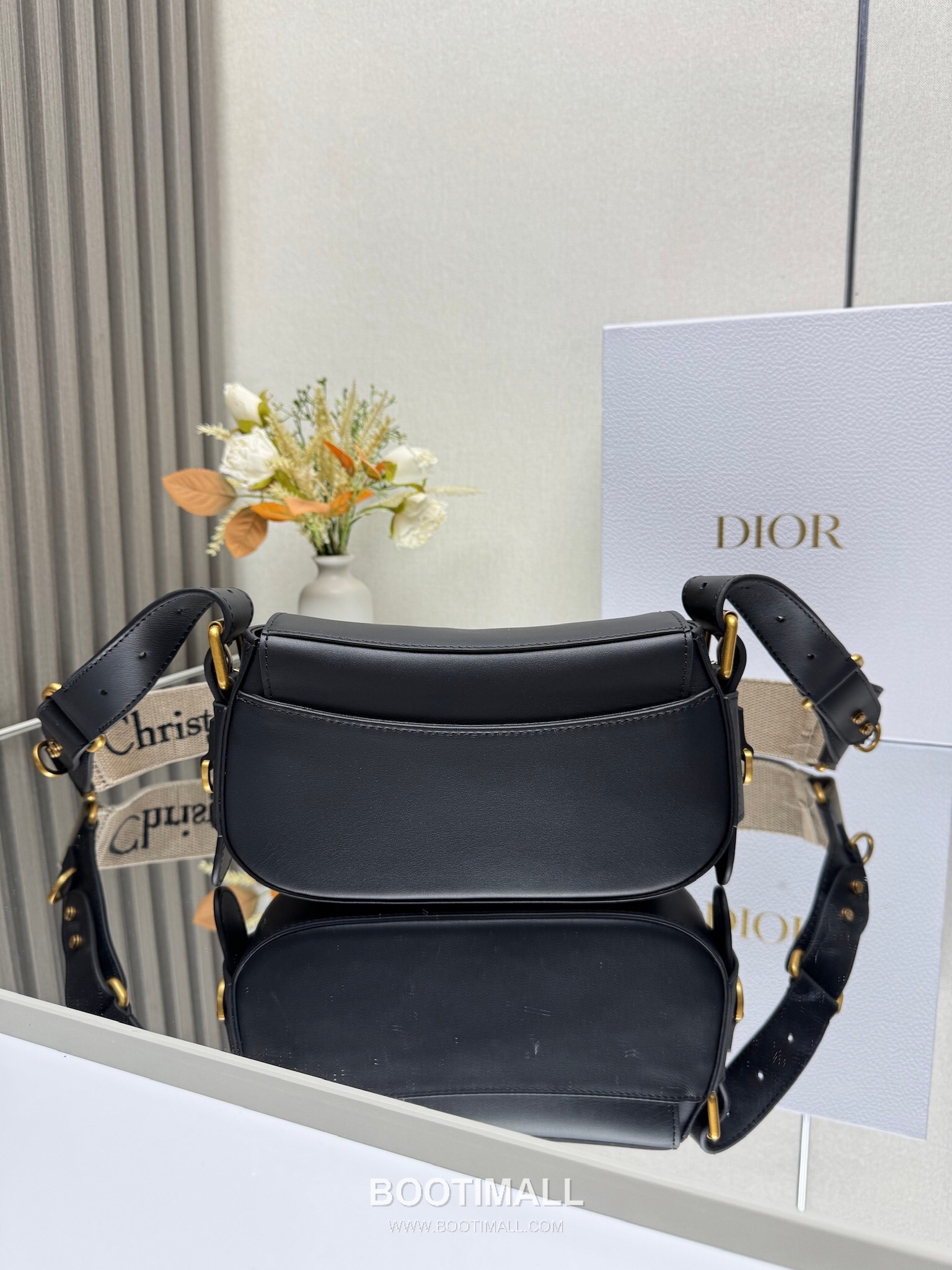Dior Streetchic Small Smooth Calfskin Black Shoulder Bag 디올 스트리트시크 스몰 3913 스무스 카프스킨 블랙 숄더백 24cm 8