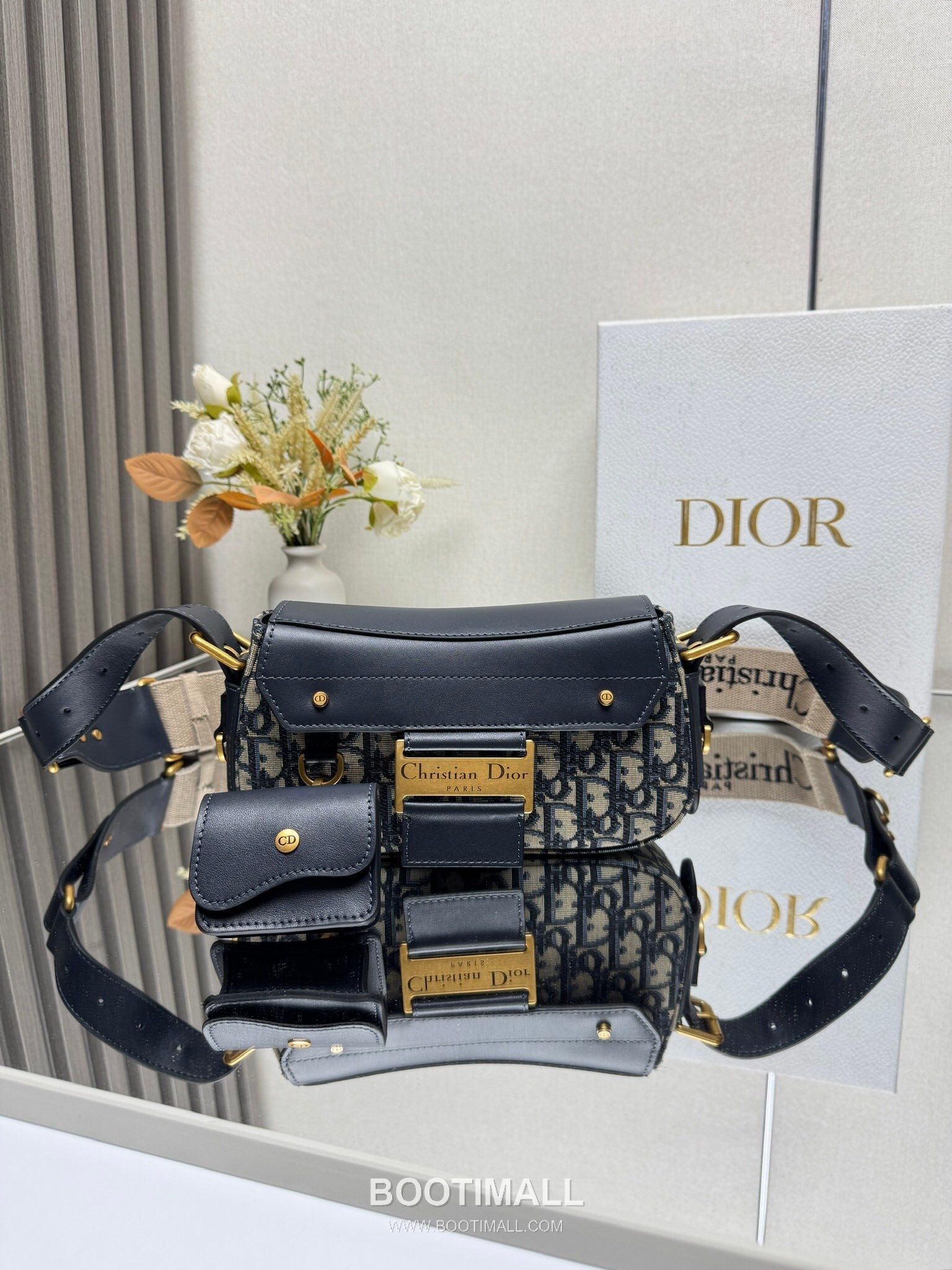 Dior Streetchic Oblique Small Oblique Fabric Blue Crossbody Bag 디올 스트리트시크 오블리크 스몰 3913 오블리크 패브릭 블루 크로스백 24cm 7