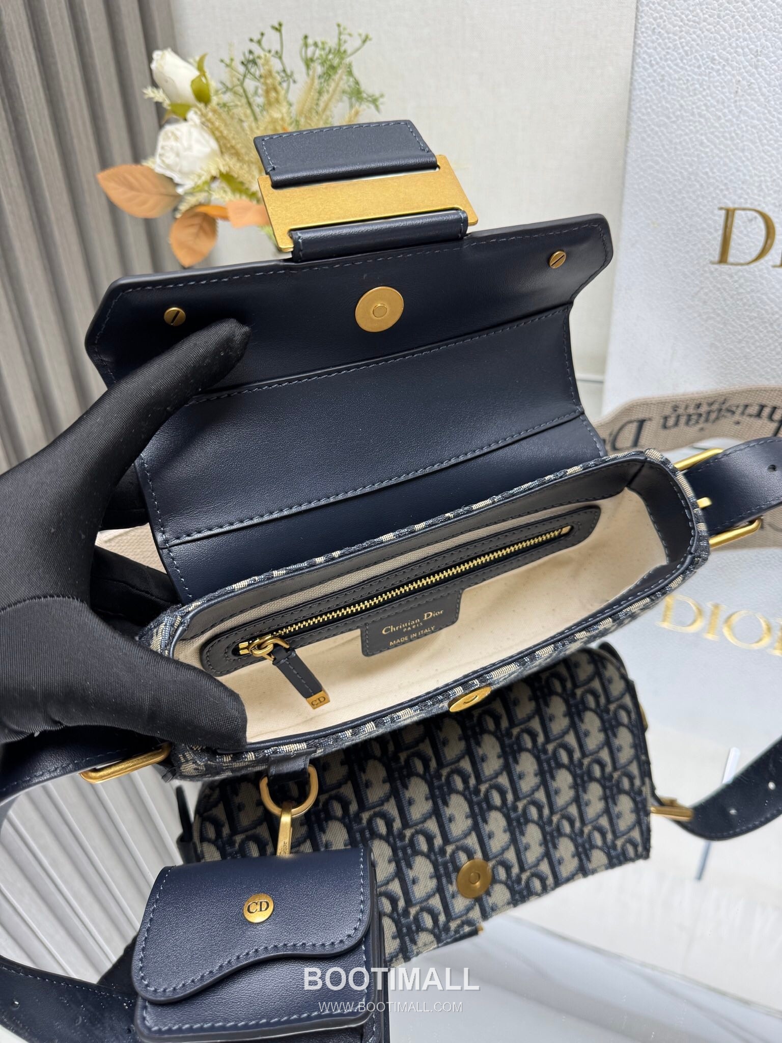 Dior Streetchic Oblique Small Oblique Fabric Blue Crossbody Bag 디올 스트리트시크 오블리크 스몰 3913 오블리크 패브릭 블루 크로스백 24cm 15
