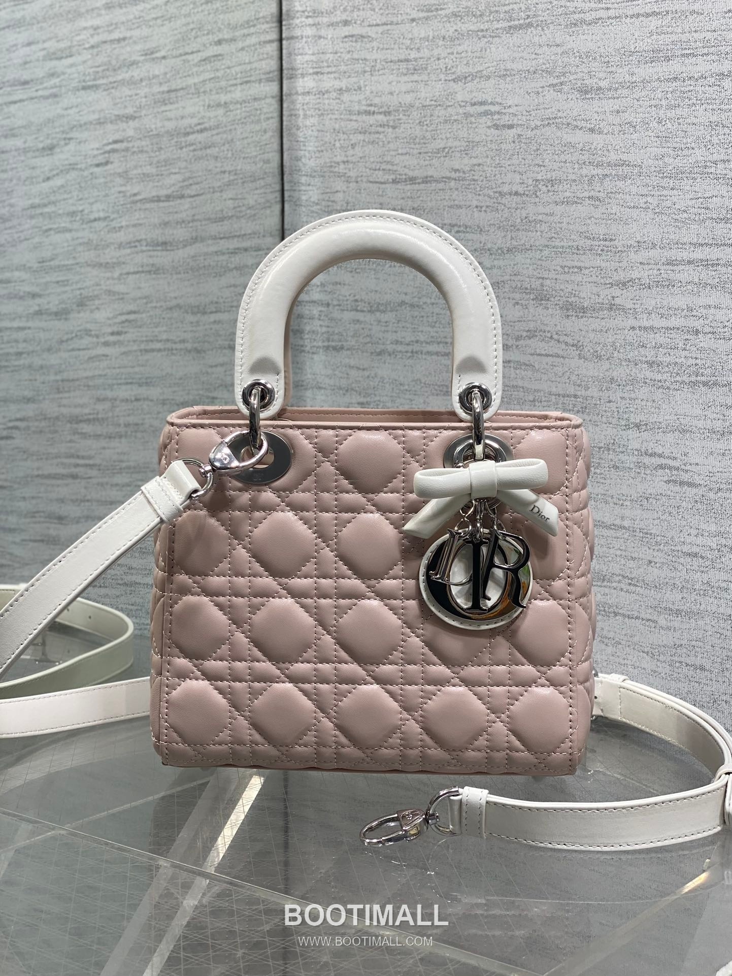 Dior Lady Cannage Bow Lambskin Top Handle Bag 디올 레이디 까나쥬 보우 램스킨 토트백 20cm 1