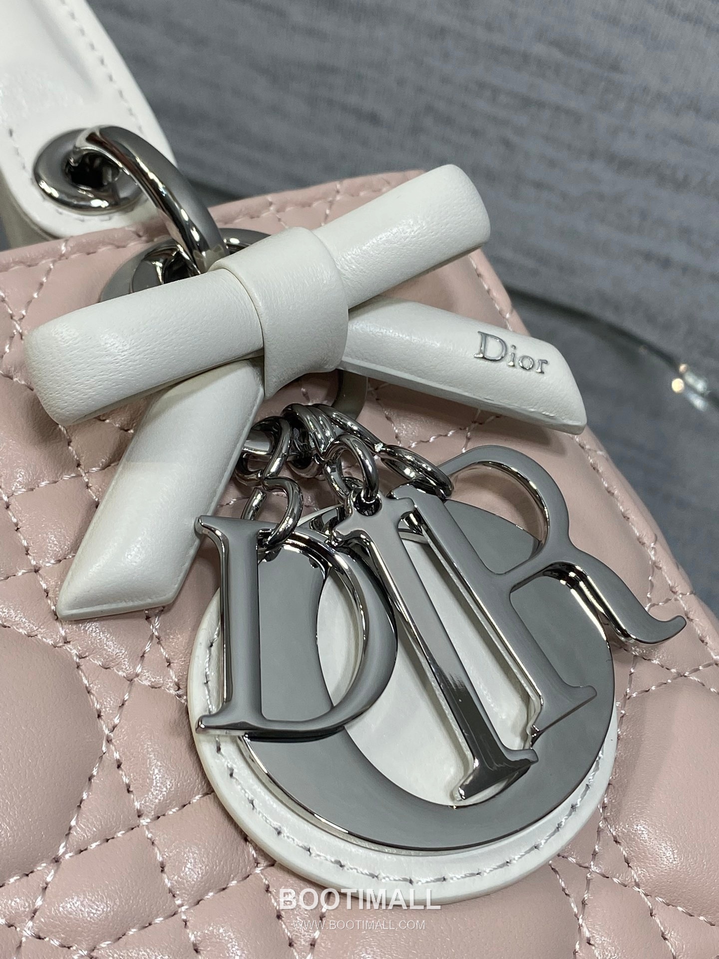 Dior Lady Cannage Bow Lambskin Top Handle Bag 디올 레이디 까나쥬 보우 램스킨 토트백 20cm 3