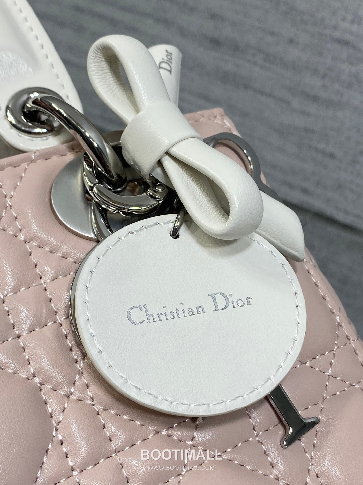 Dior Lady Cannage Bow Lambskin Top Handle Bag 디올 레이디 까나쥬 보우 램스킨 토트백 20cm 4