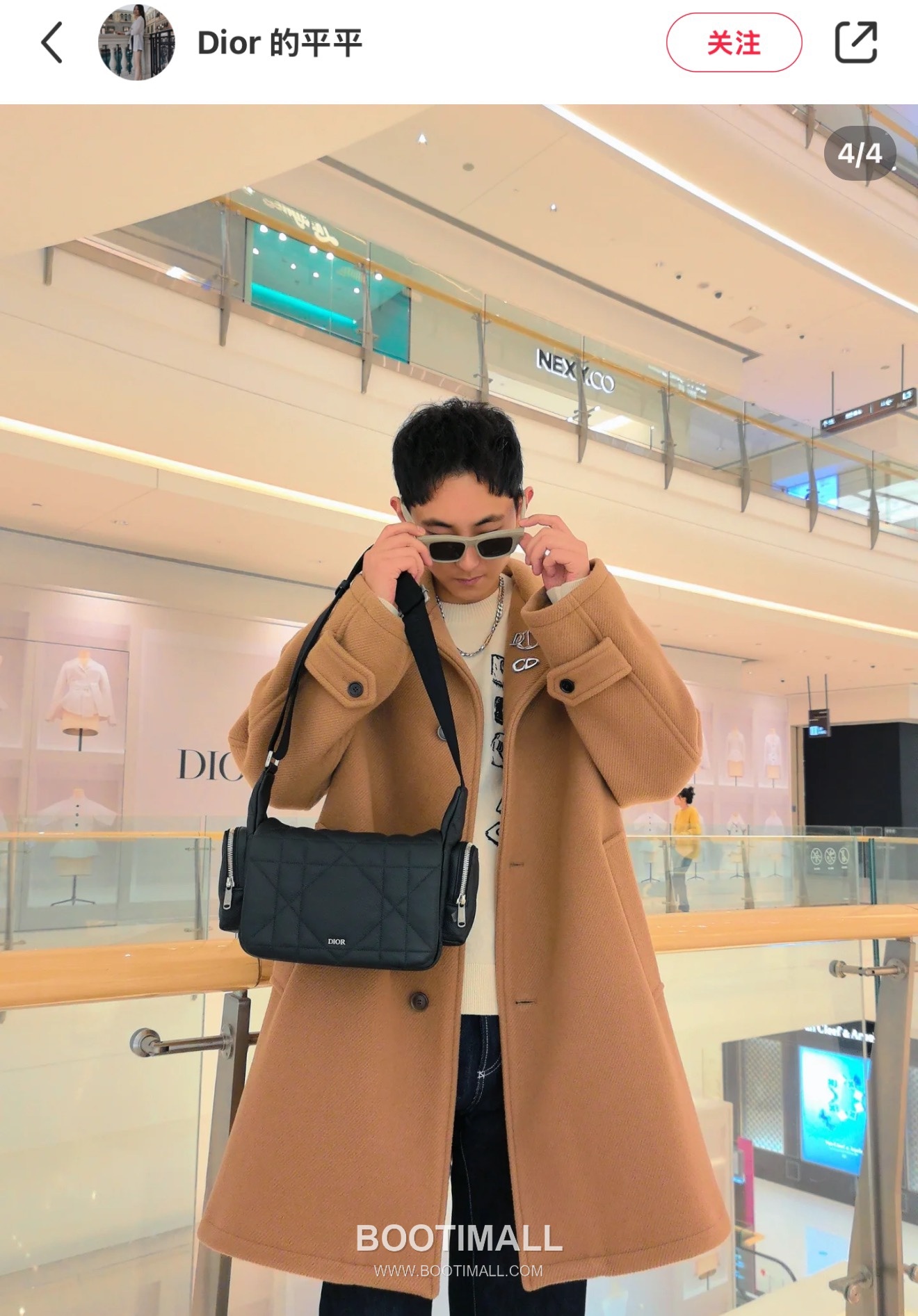 Dior Maxi Cannage Camera Calfskin Black Zip 디올 맥시 까나쥬 카메라 카프스킨 블랙 지퍼 31cm 9