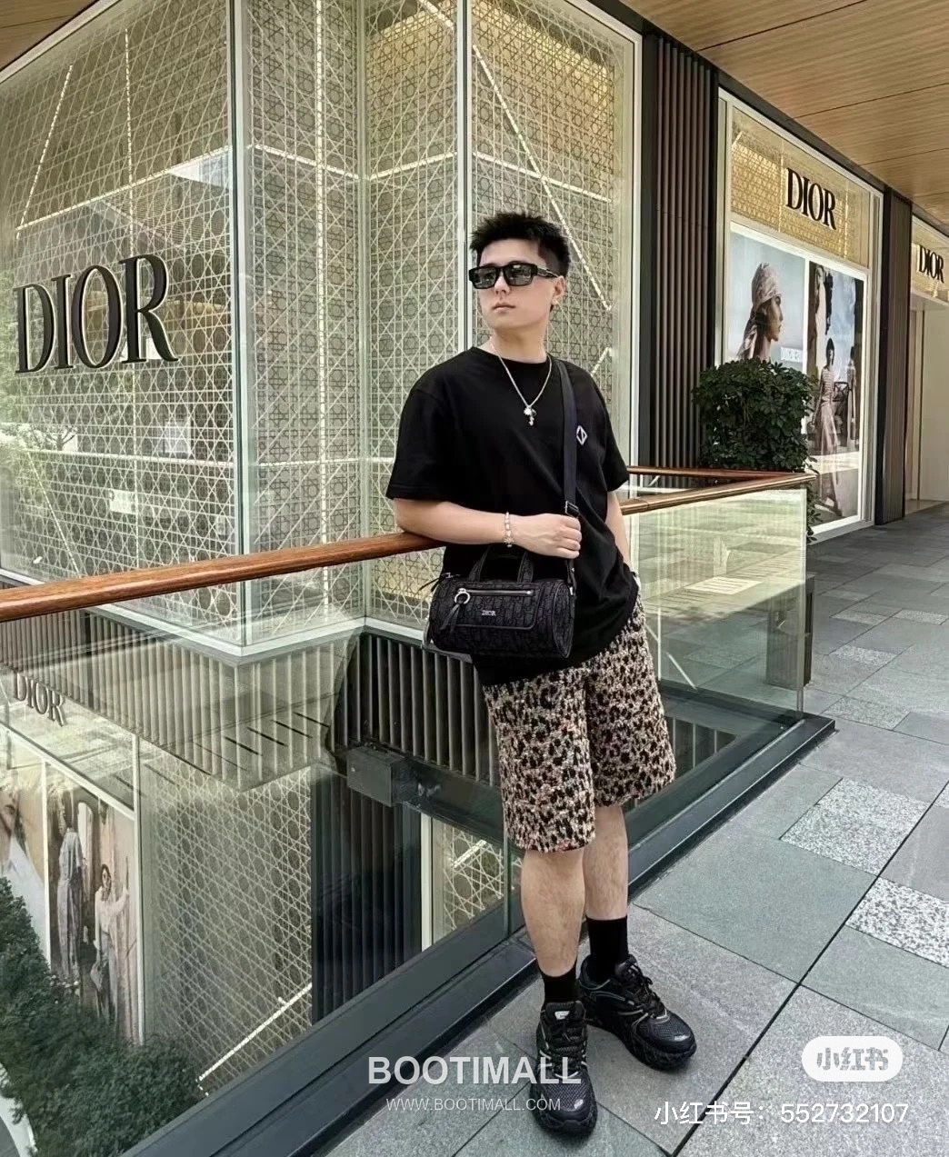 Dior Oblique Zip Messenger Oblique Fabric Black Messenger Bag 디올 오블리크 지퍼 메신저 1ESPO397YJZ_H03E 오블리크 패브릭 블랙 메신저백 26cm 4