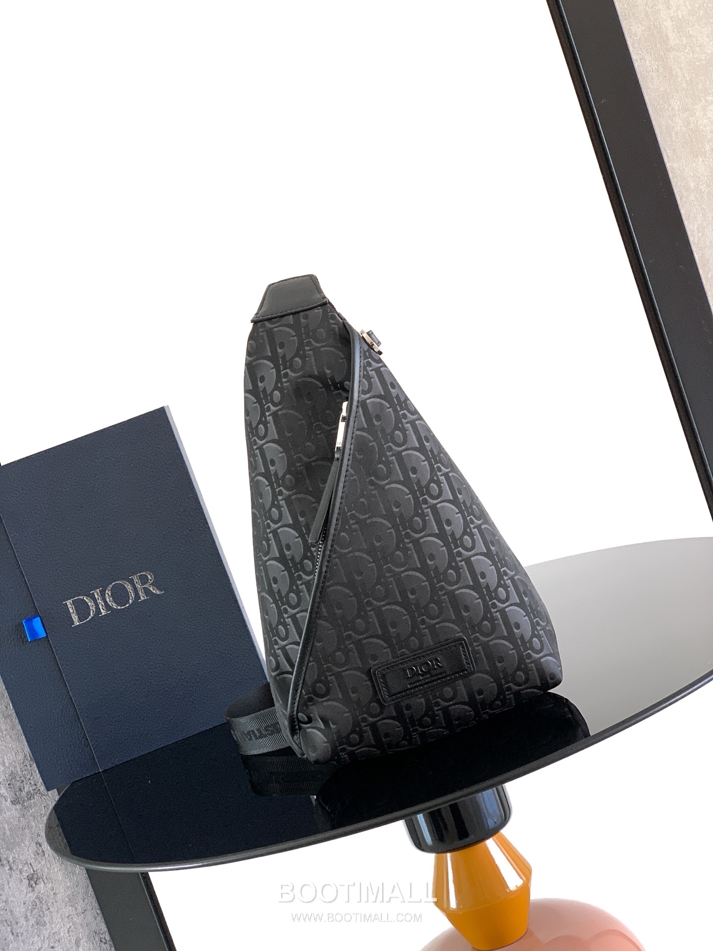 Dior Trek Oblique Zip Oblique Nylon Black Shoulder Bag 디올 트렉 오블리크 지퍼 오블리크 나일론 블랙 숄더백 39cm 1