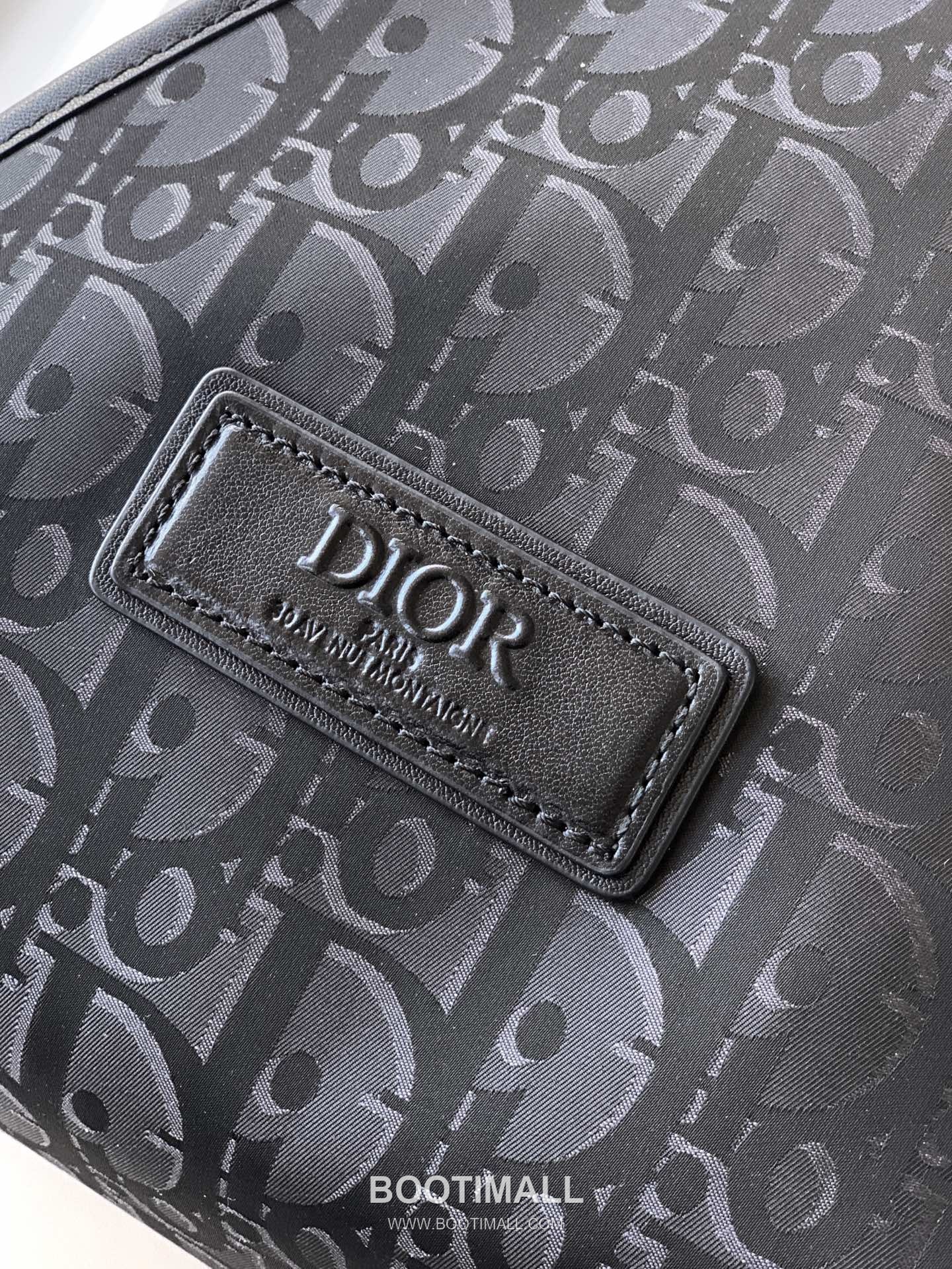 Dior Trek Oblique Zip Oblique Nylon Black Shoulder Bag 디올 트렉 오블리크 지퍼 오블리크 나일론 블랙 숄더백 39cm 5