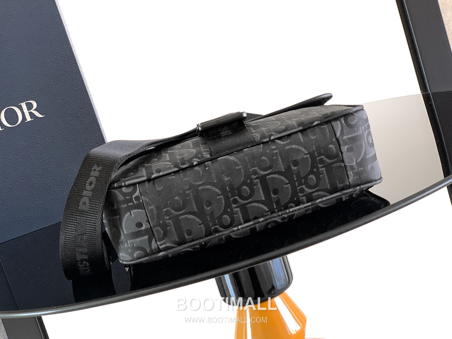 Dior Trek Oblique Flap Messenger Oblique Nylon Black Messenger Bag 디올 트렉 오블리크 플랩 메신저 오블리크 나일론 블랙 메신저백 23cm 4