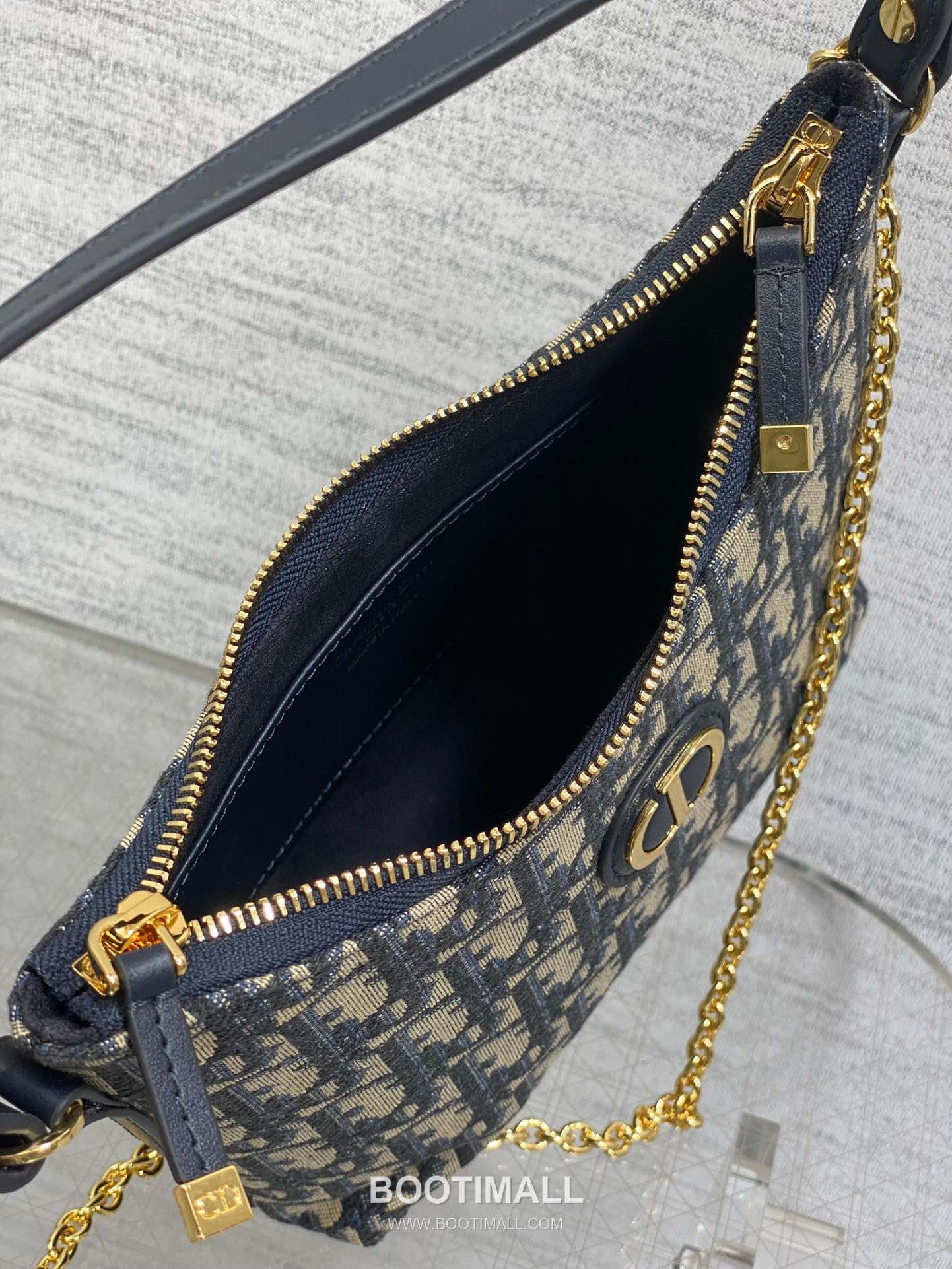 Dior Miss Oblique Hobo Oblique Canvas Shoulder Bag 디올 미스 오블리크 호보 오블리크 캔버스 숄더백 19cm 8