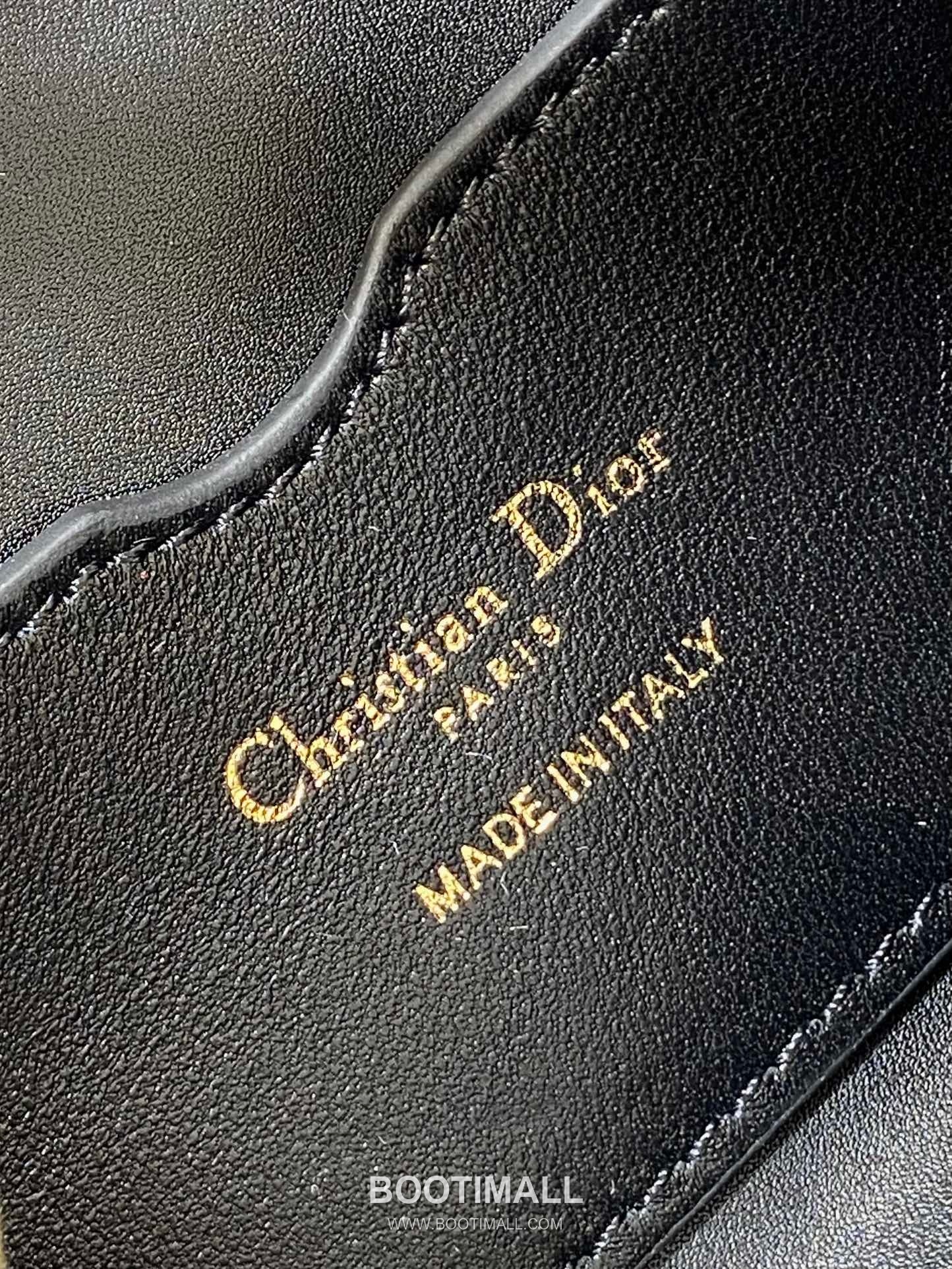 Dior Miss Caro Cannage Hobo Lambskin Black Shoulder Bag 디올 미스 카로 까나쥬 호보 램스킨 블랙 숄더백 24cm 16