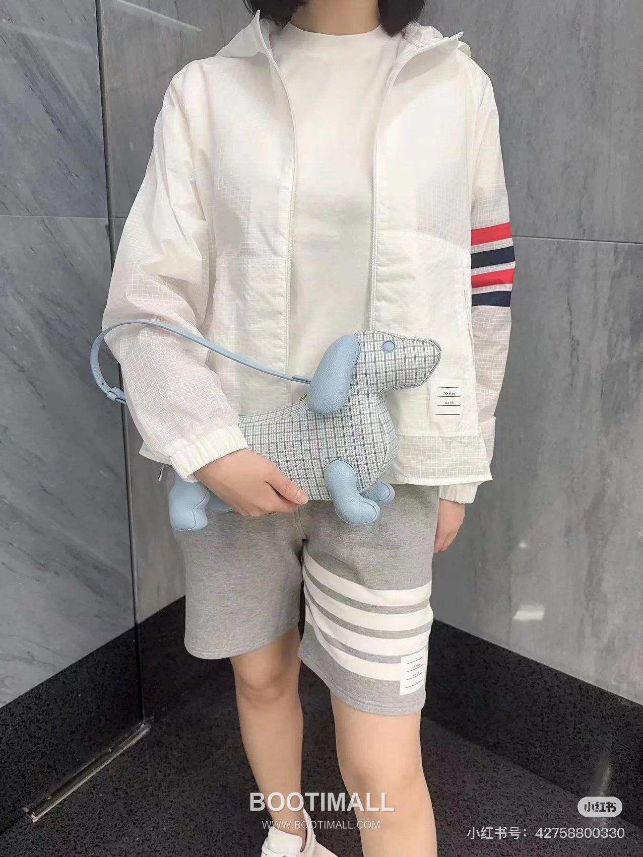 Thom Browne 4-Bar Mesh Sun Jacket Nylon 톰브라운 4바 메쉬 선 재킷 나일론 1