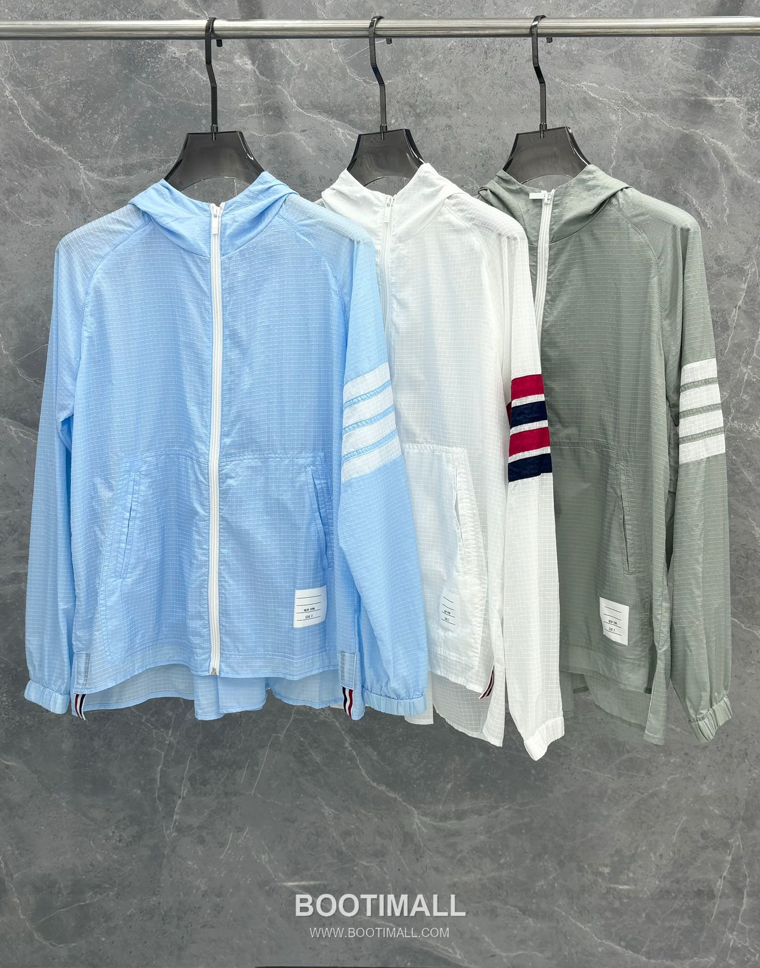 Thom Browne 4-Bar Mesh Sun Jacket Nylon 톰브라운 4바 메쉬 선 재킷 나일론 9