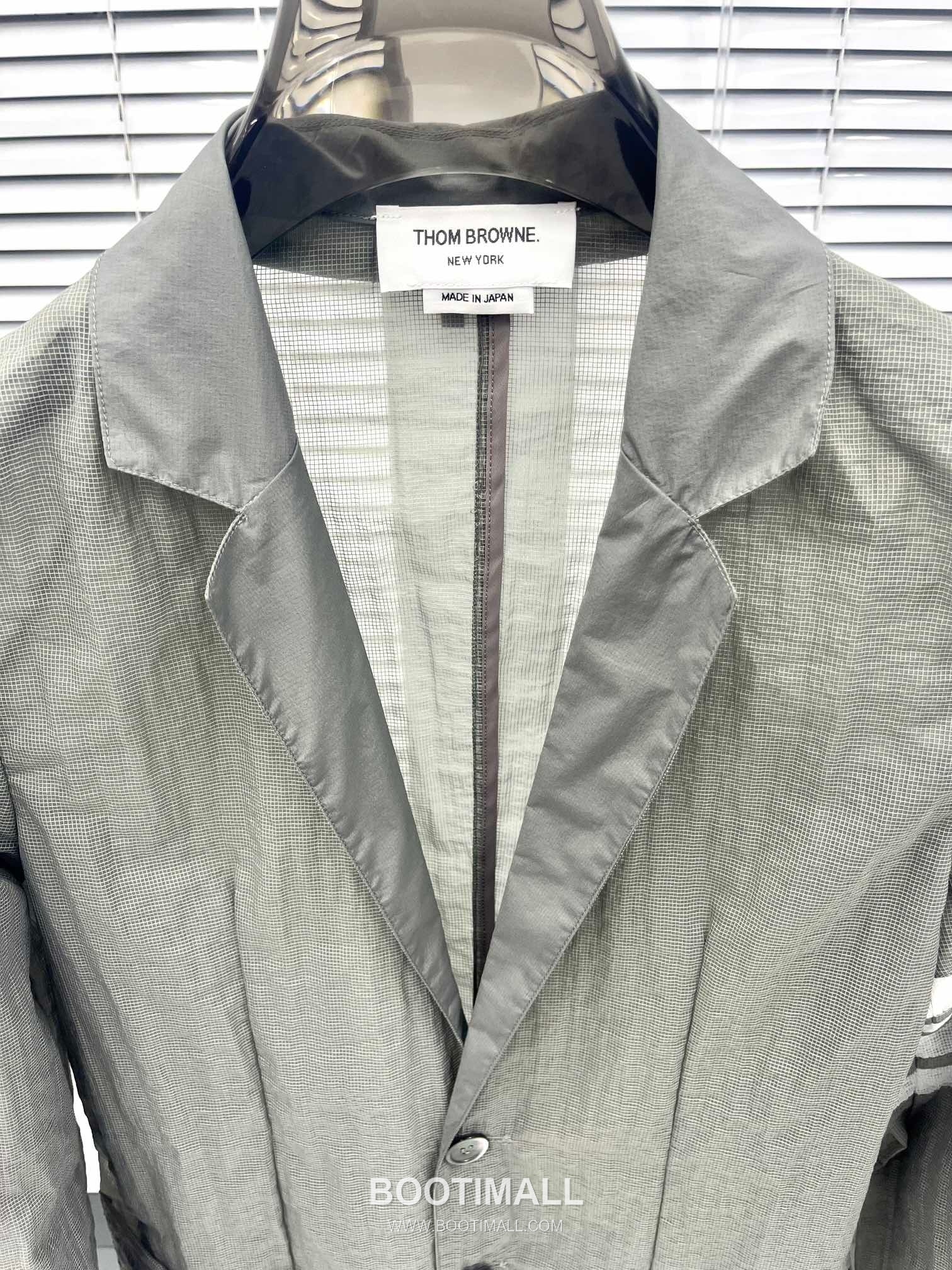 Thom Browne 4-Bar Blazer White Windbreaker 톰브라운 4바 블레이저 화이트 바람막이 5